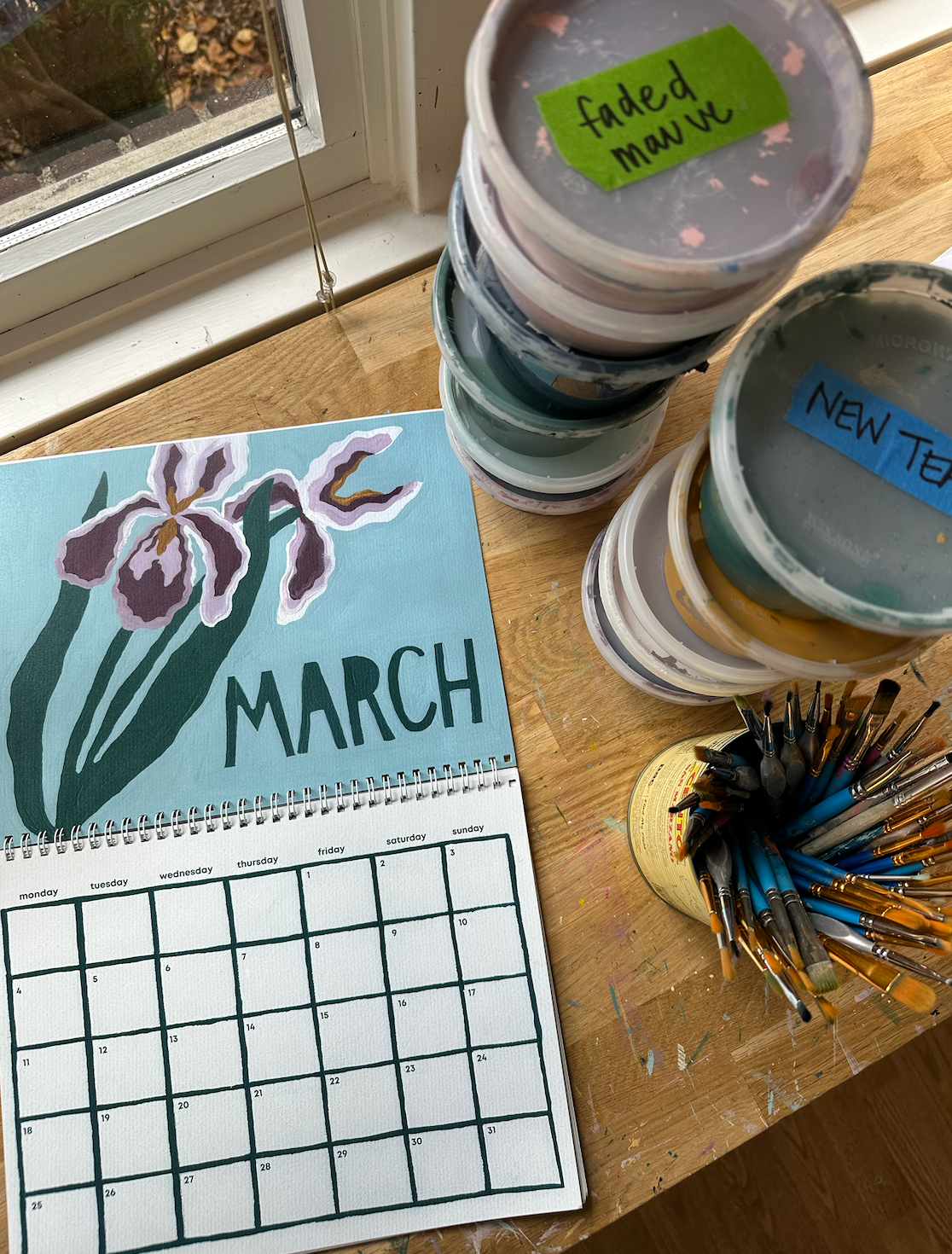 imPerfect Studio 2024 Monthly Calendar