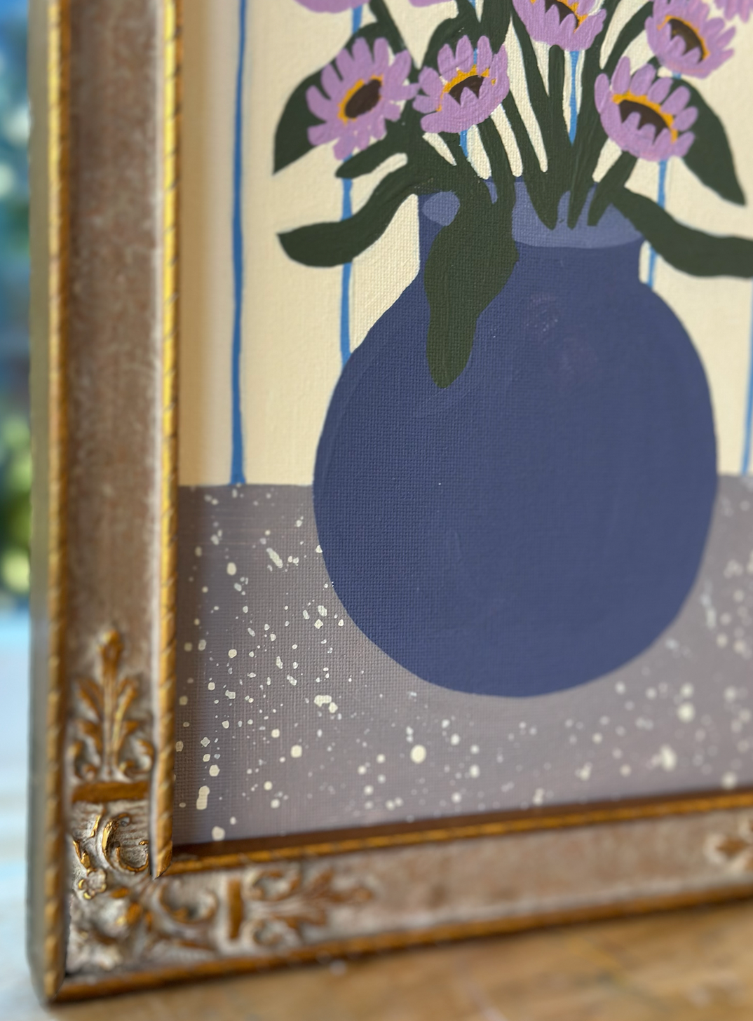 Purple Daisies mini
