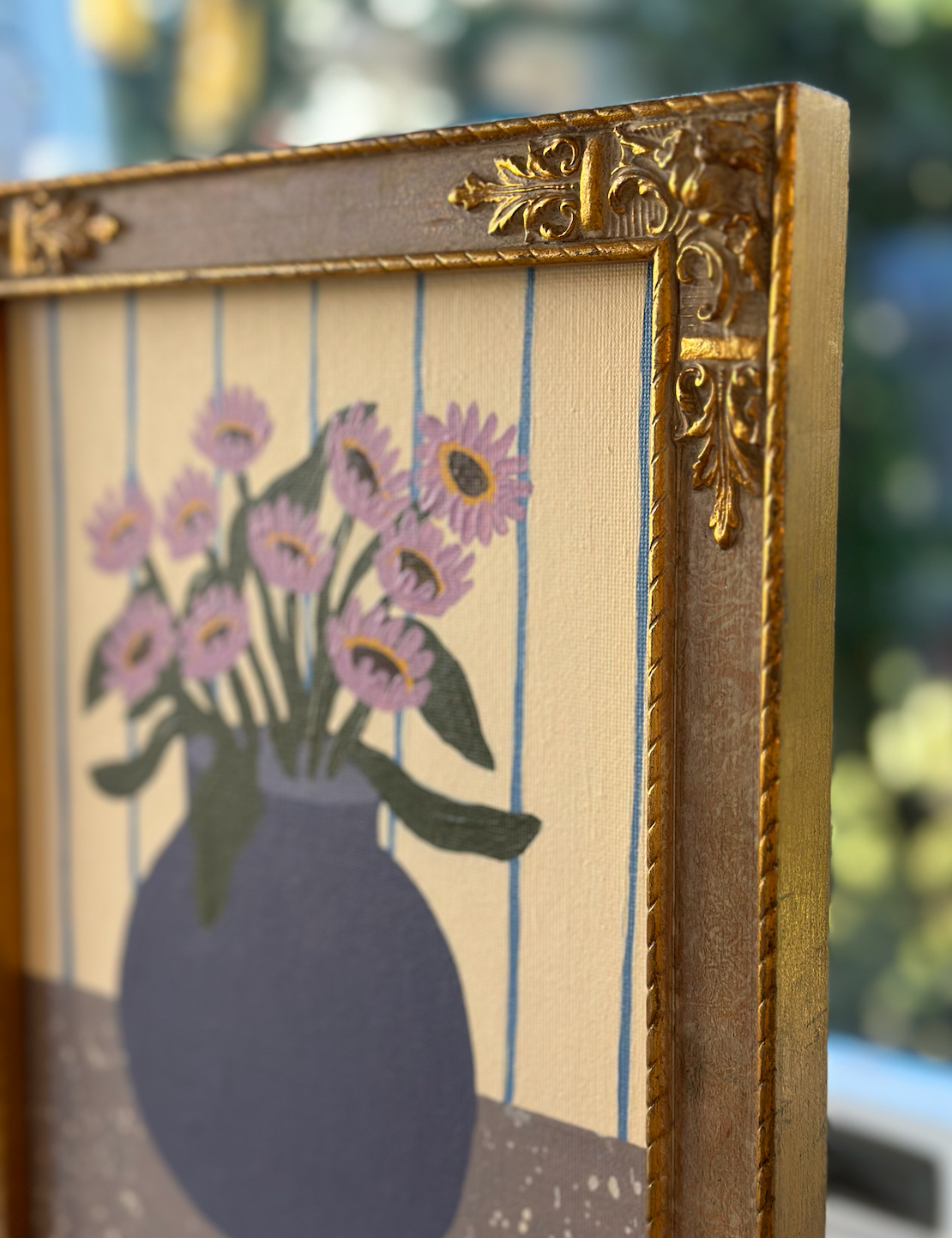 Purple Daisies mini