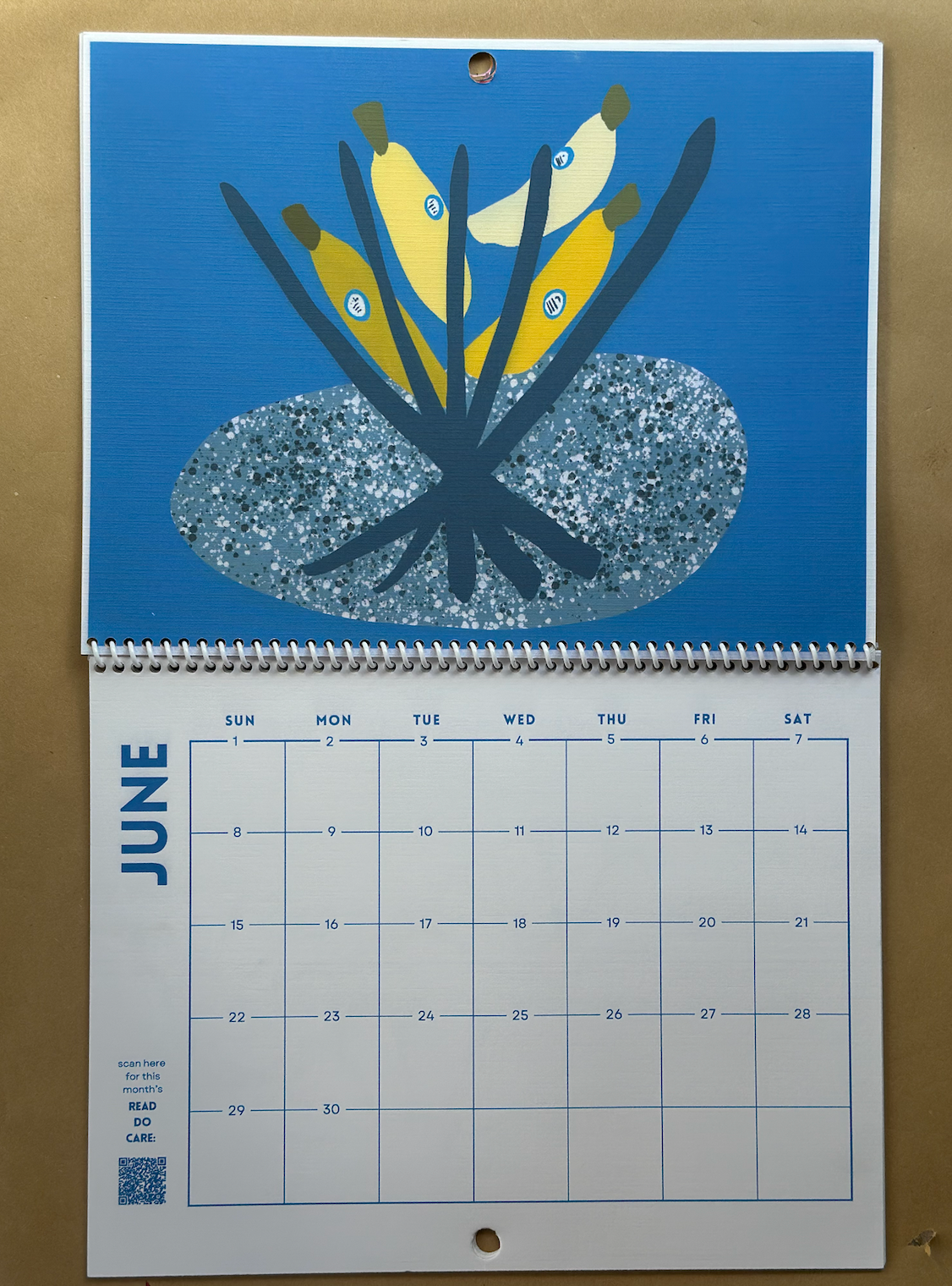 imPerfect Studio 2025 Monthly Calendar - MARCH-DECEMEBER only