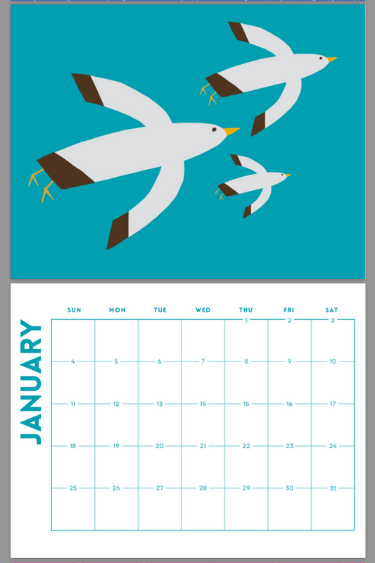 imPerfect Studio 2026 Monthly Calendar
