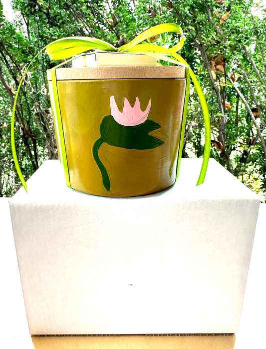 *Limited Edition* Birdsong Candles x imperfect Studio Hand-Poured & Painted Candle in Reusable Vessel