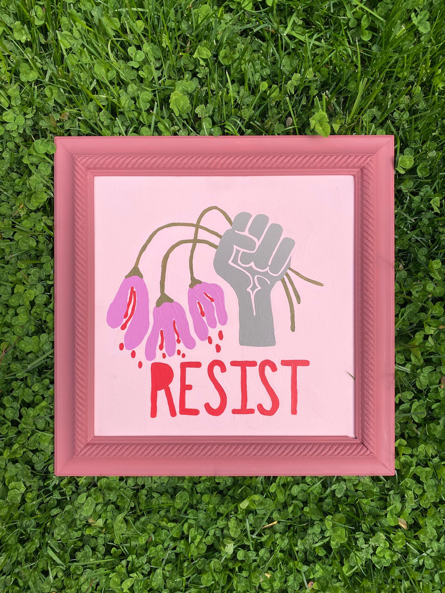 RESIST flowers
