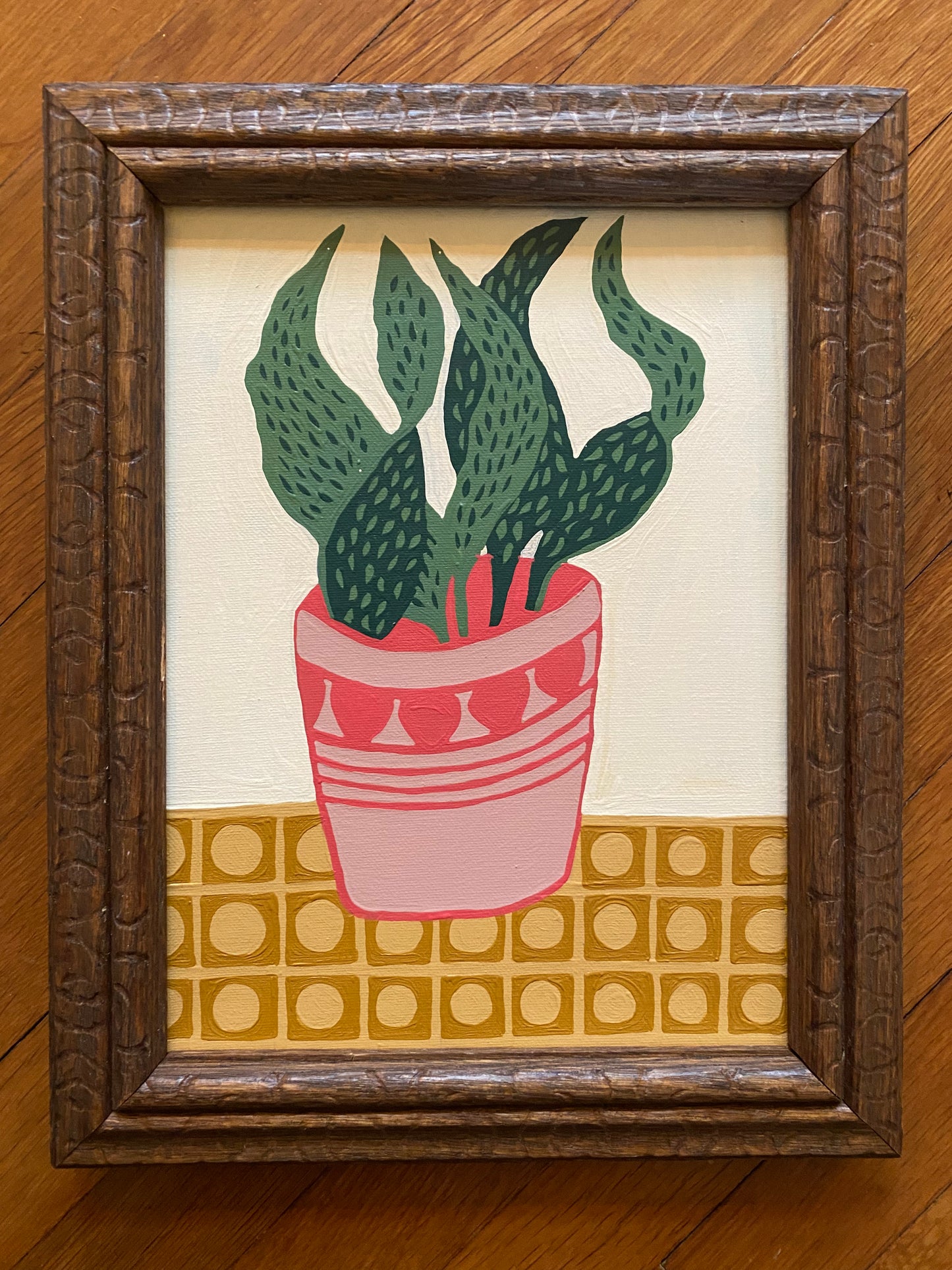 Snakey in unpainted frame