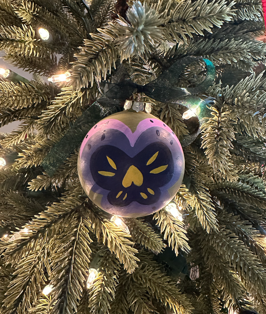 *Limited Edition* Hand-Painted Ceramic Ornament