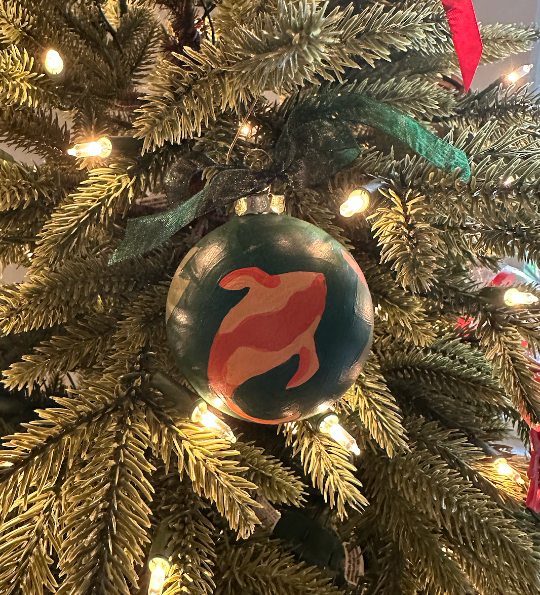 *Limited Edition* Hand-Painted Ceramic Ornament