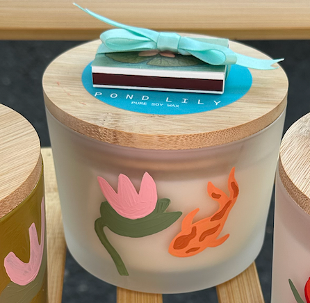 Painted Candle - Collab X Birdsong Candle